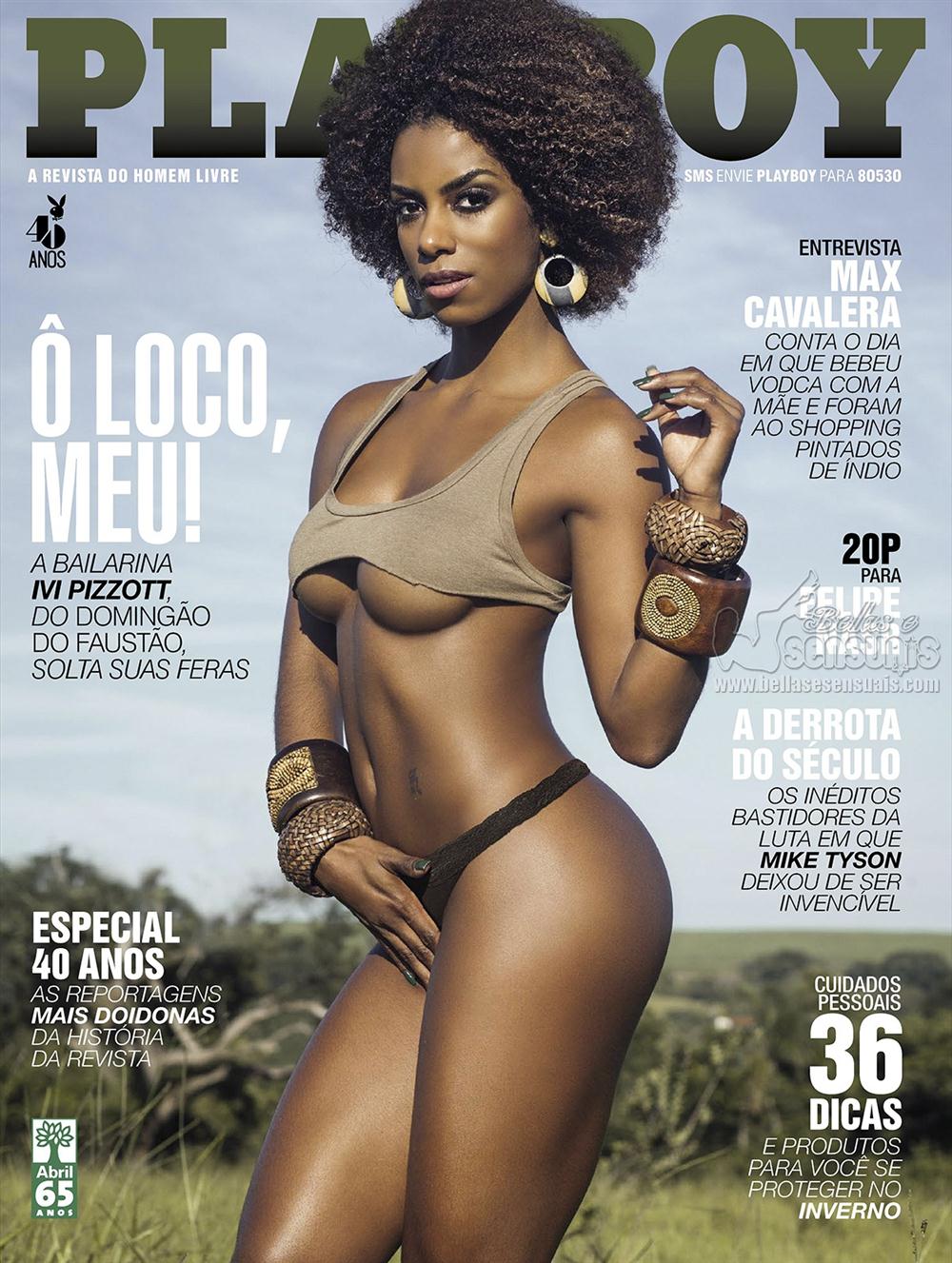 Ivi Pizzott Pelada na playboy Maio de 2015