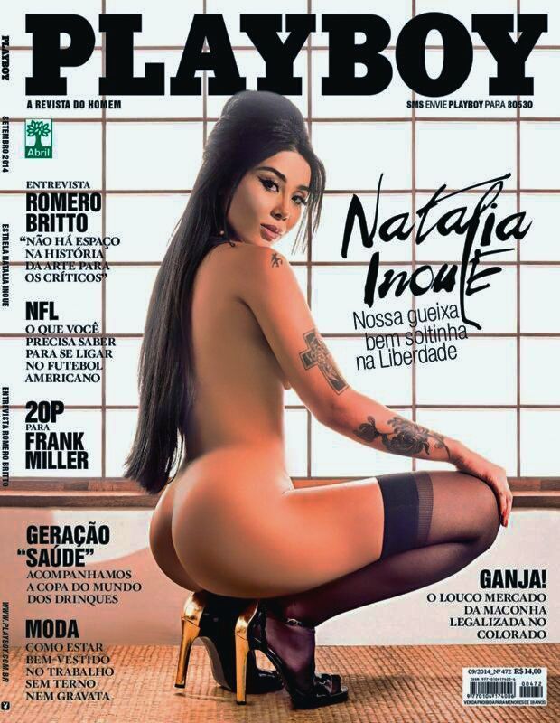 Natalia Inoule Pelada na playboy Setembro de 2014