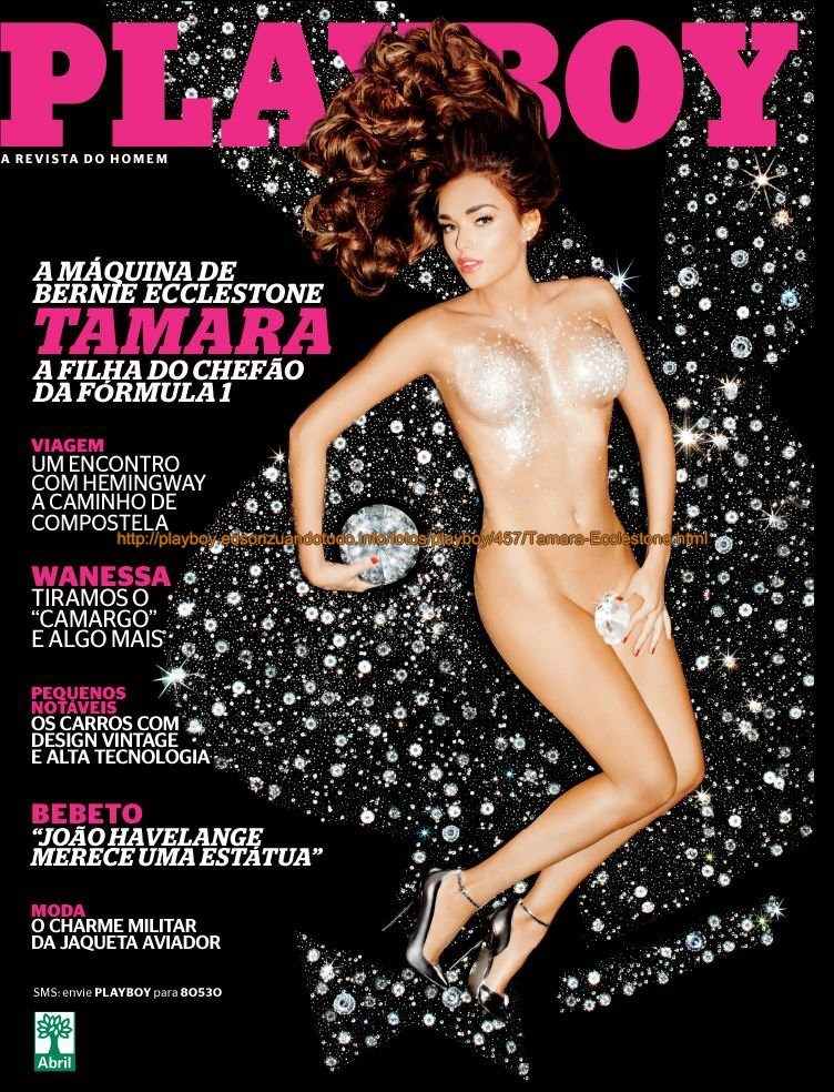 Tamara Ecclestone Pelada na playboy Junho de 2013