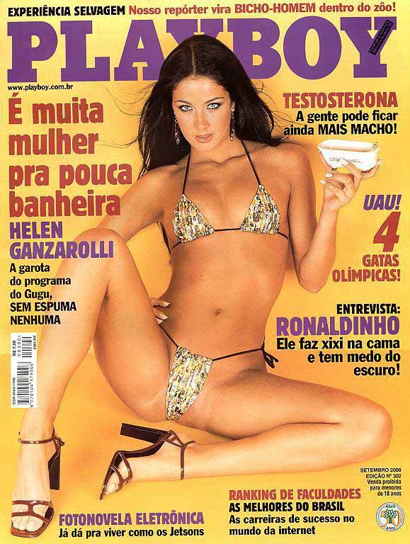 Helen Ganzarolli pelada na playboy Setembro de 2000