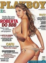 capa-revista-playboy-Roberta Brasil nua pelada na playboy-Abril-2006-editora-abril