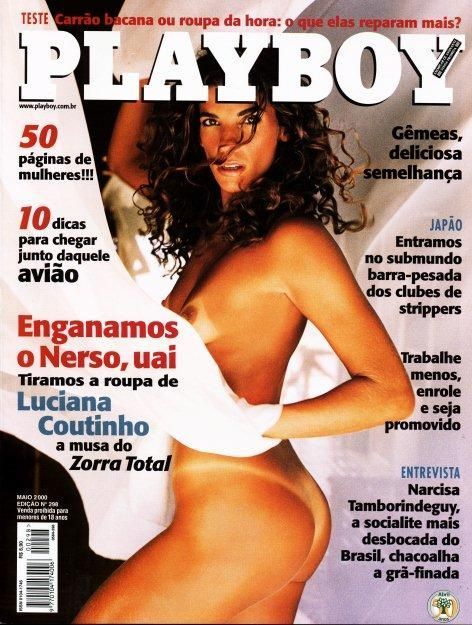 Luciana Coutinho pelada na playboy Maio de 2000