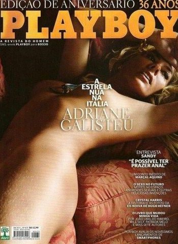 Adriane Galisteu pelada na playboy – Agosto de 2011