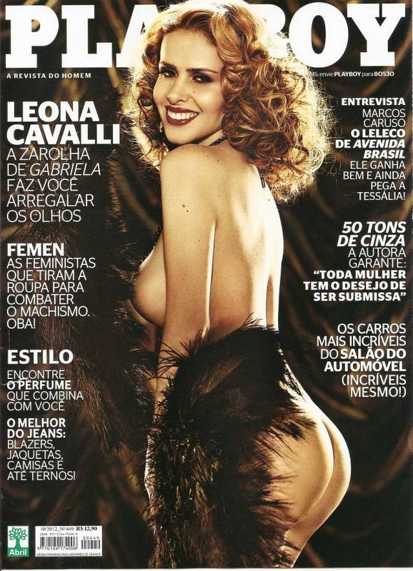 Leona Cavalli pelada na playboy – Outubro de 2012