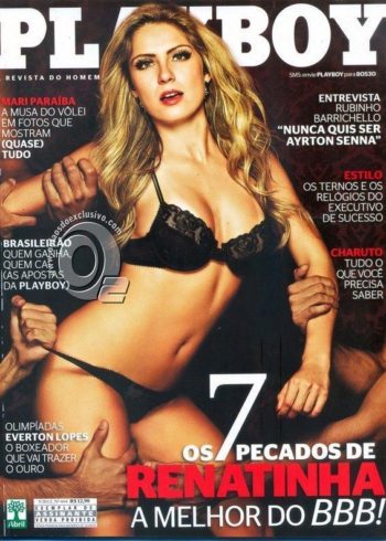 Renata Dávila pelada na playboy – Maio de 2012