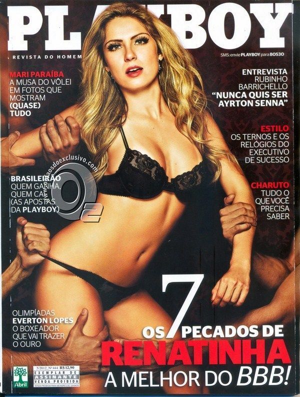 Renata Dávila pelada na playboy – Maio de 2012